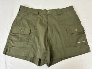 Sportif Lauderdale USA Cargo Shorts Men’s Green Utility 6 Pocket Outdoor Hiking
